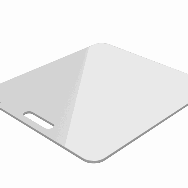 סמובי אריאל - משטח הזזה 34*38 ס"מ - לבן