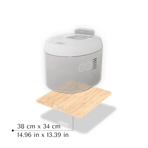 סמובי וודי אריאל - משטח הזזה 34*38 ס"מ