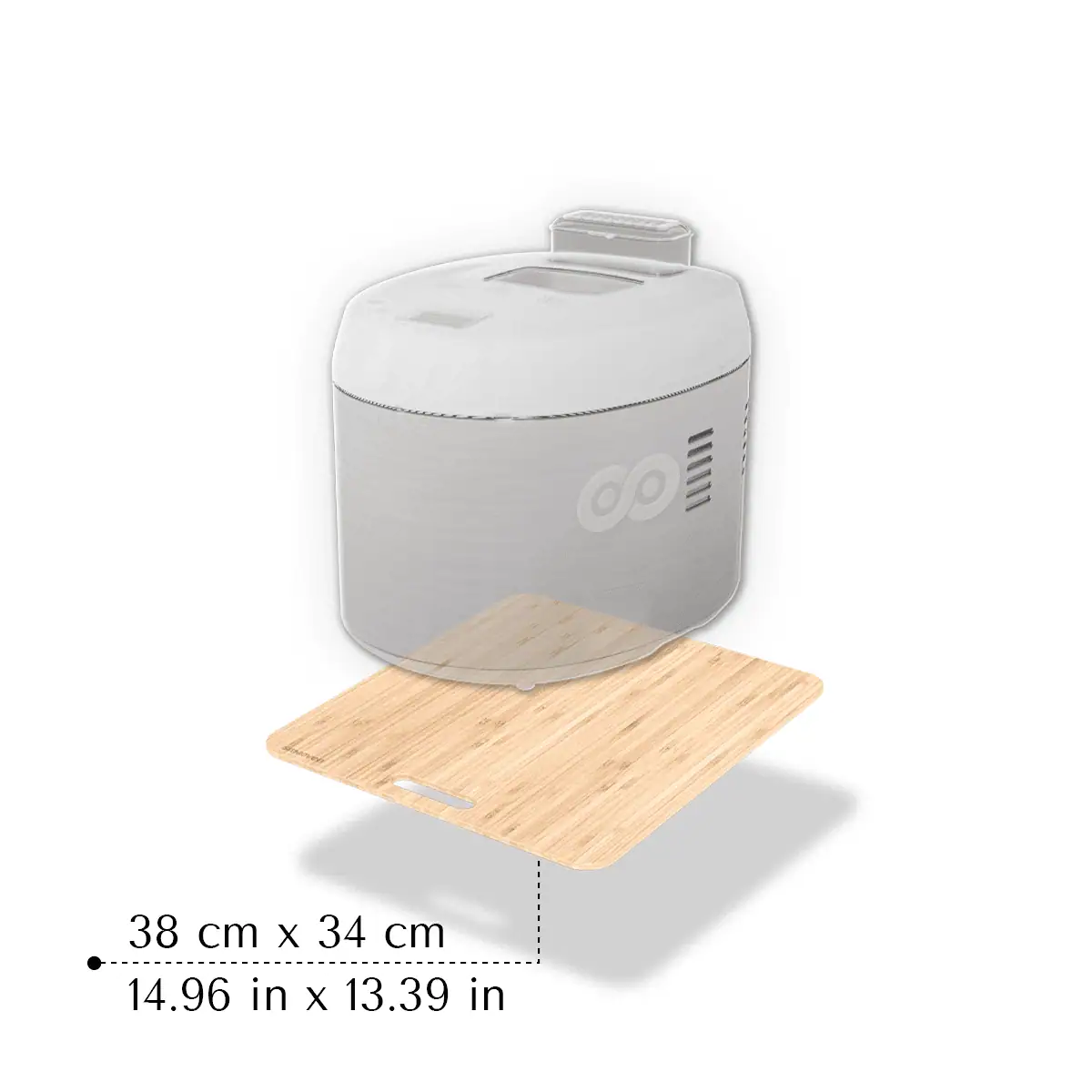 סמובי וודי אריאל - משטח הזזה 34*38 ס"מ